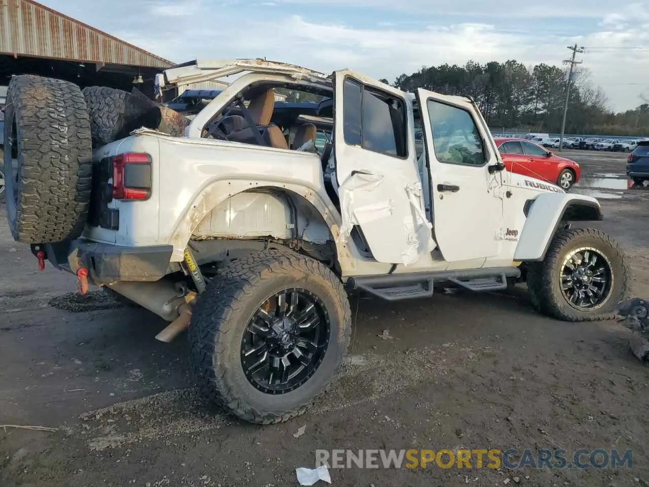 3 Photograph of a damaged car 1C4HJXFG1MW759580 JEEP WRANGLER 2021