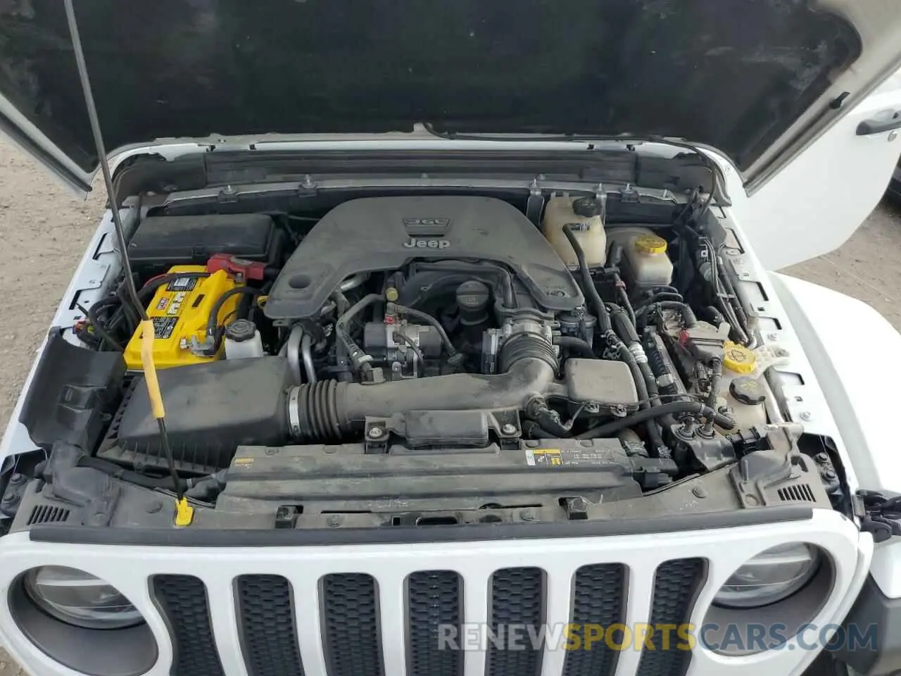 11 Photograph of a damaged car 1C4HJXFG2MW537484 JEEP WRANGLER 2021