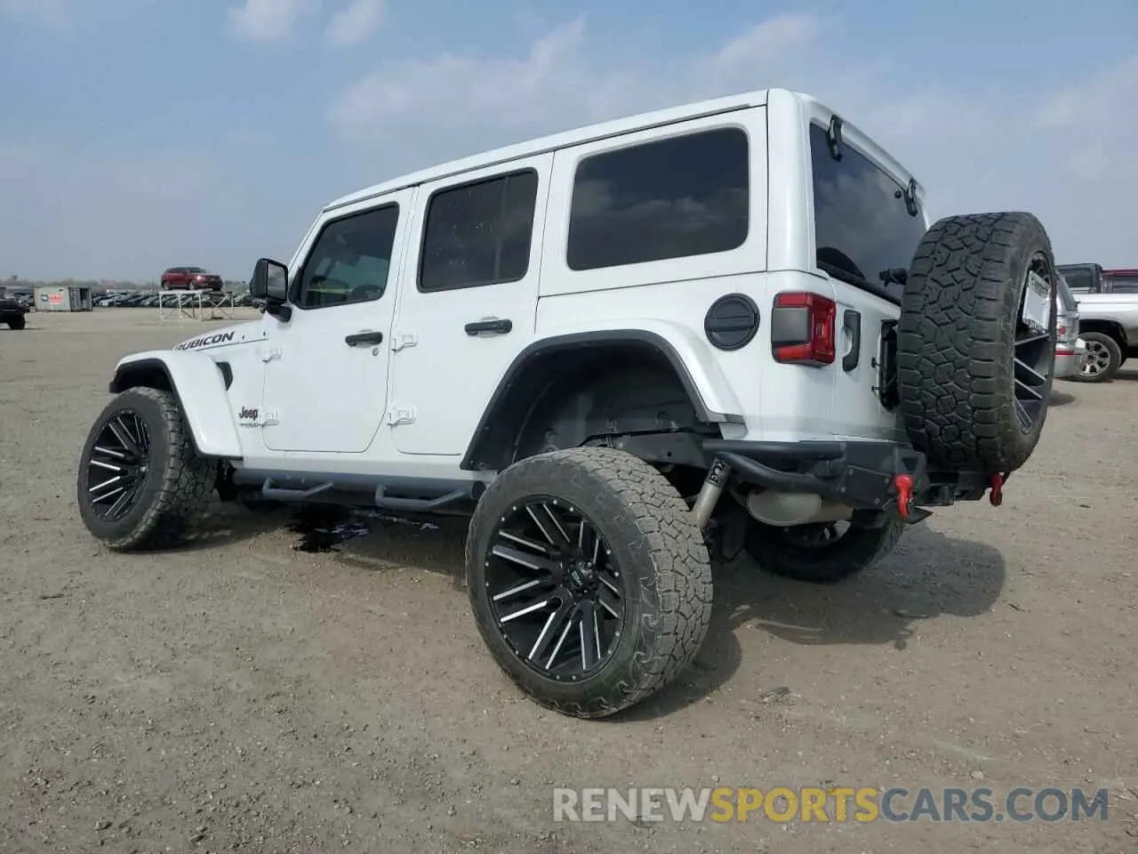 2 Photograph of a damaged car 1C4HJXFG2MW537484 JEEP WRANGLER 2021