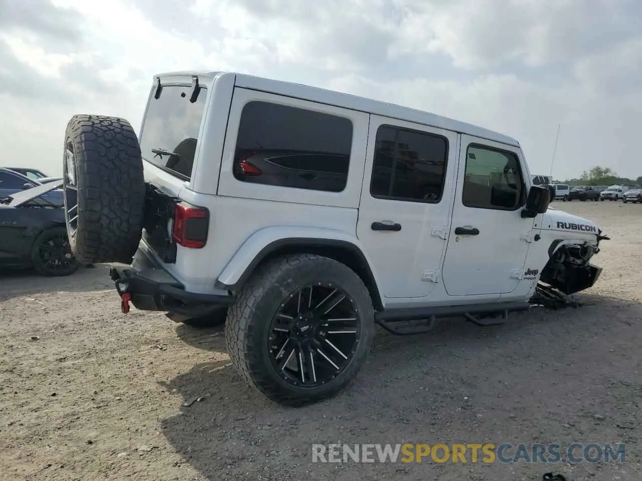 3 Photograph of a damaged car 1C4HJXFG2MW537484 JEEP WRANGLER 2021