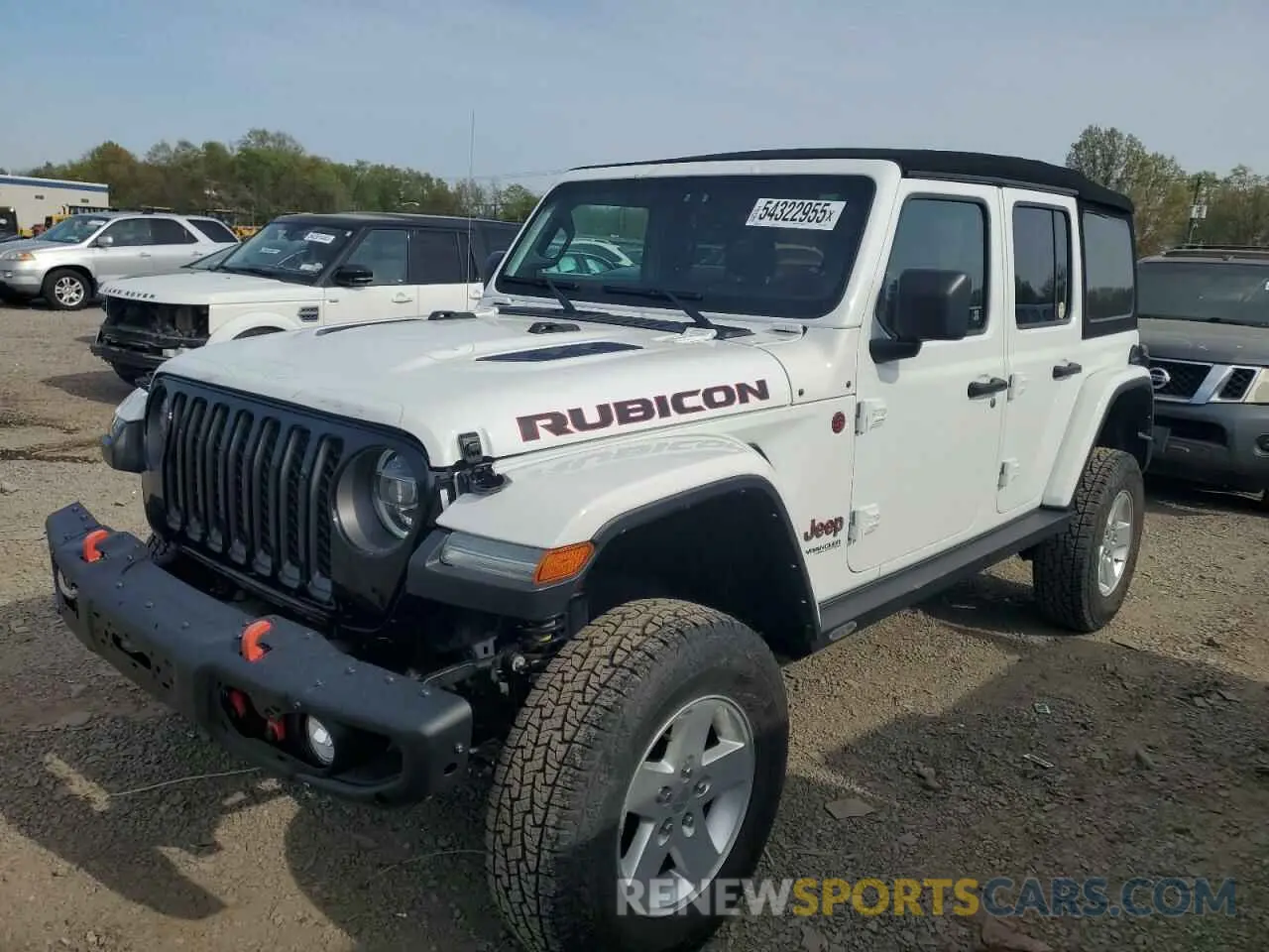 1 Photograph of a damaged car 1C4HJXFG2MW767641 JEEP WRANGLER 2021