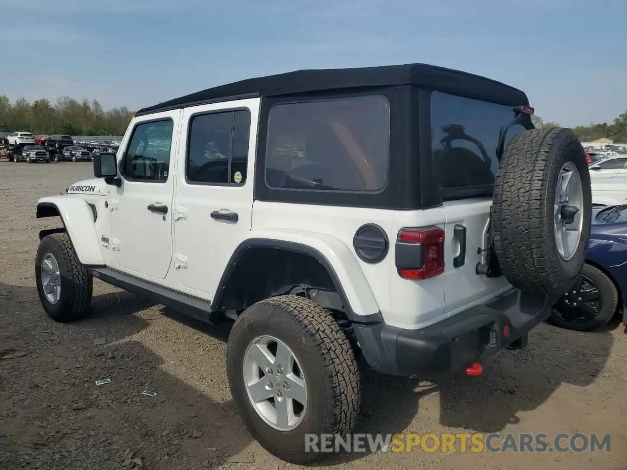 2 Photograph of a damaged car 1C4HJXFG2MW767641 JEEP WRANGLER 2021