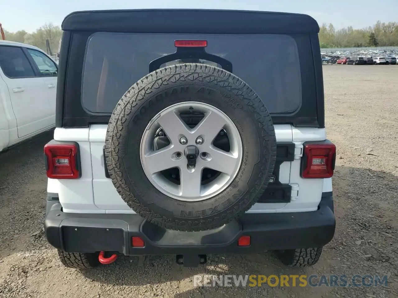 6 Photograph of a damaged car 1C4HJXFG2MW767641 JEEP WRANGLER 2021