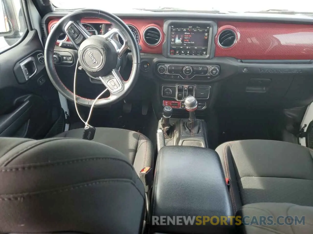 8 Photograph of a damaged car 1C4HJXFG2MW767641 JEEP WRANGLER 2021