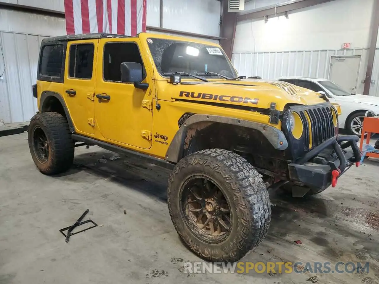 4 Photograph of a damaged car 1C4HJXFG3MW620194 JEEP WRANGLER 2021