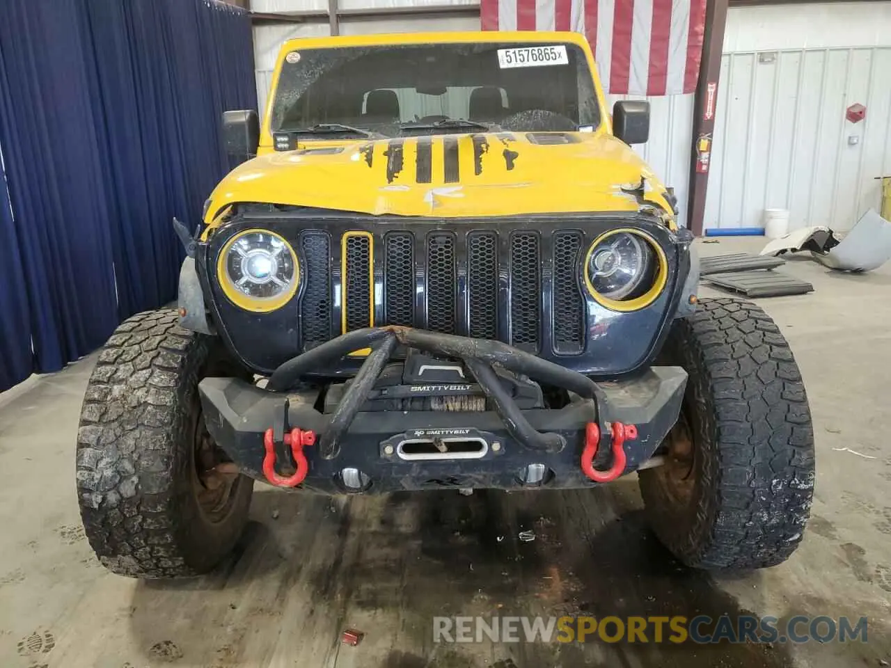 5 Photograph of a damaged car 1C4HJXFG3MW620194 JEEP WRANGLER 2021