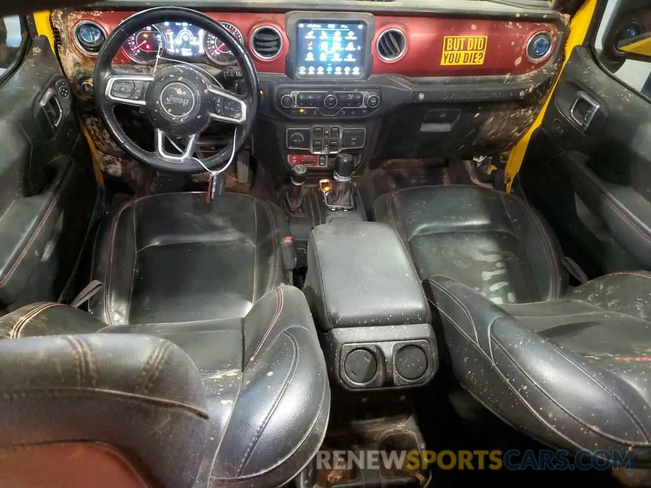 8 Photograph of a damaged car 1C4HJXFG3MW620194 JEEP WRANGLER 2021