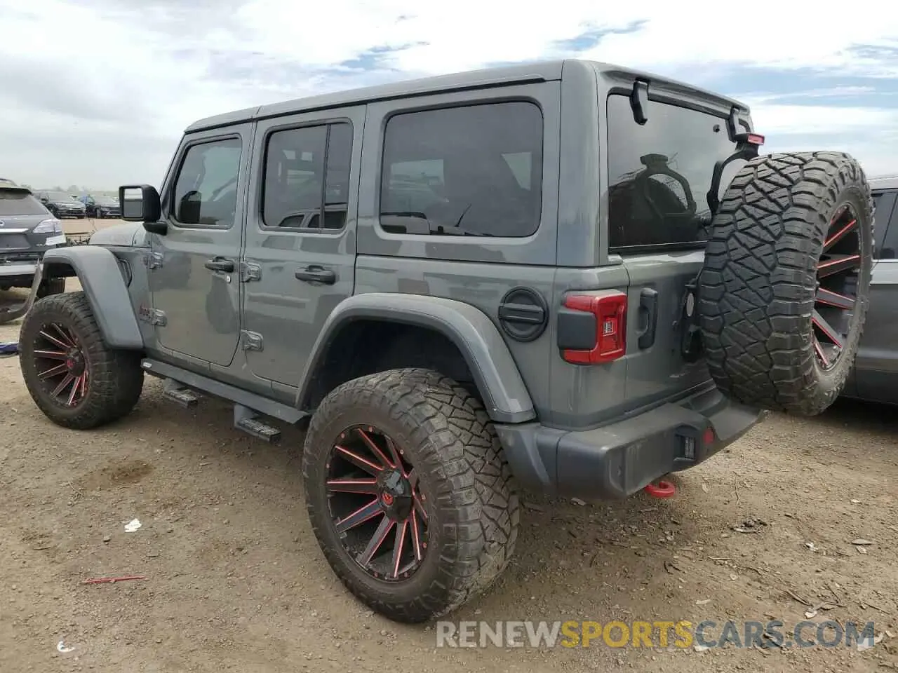2 Photograph of a damaged car 1C4HJXFG4MW531718 JEEP WRANGLER 2021
