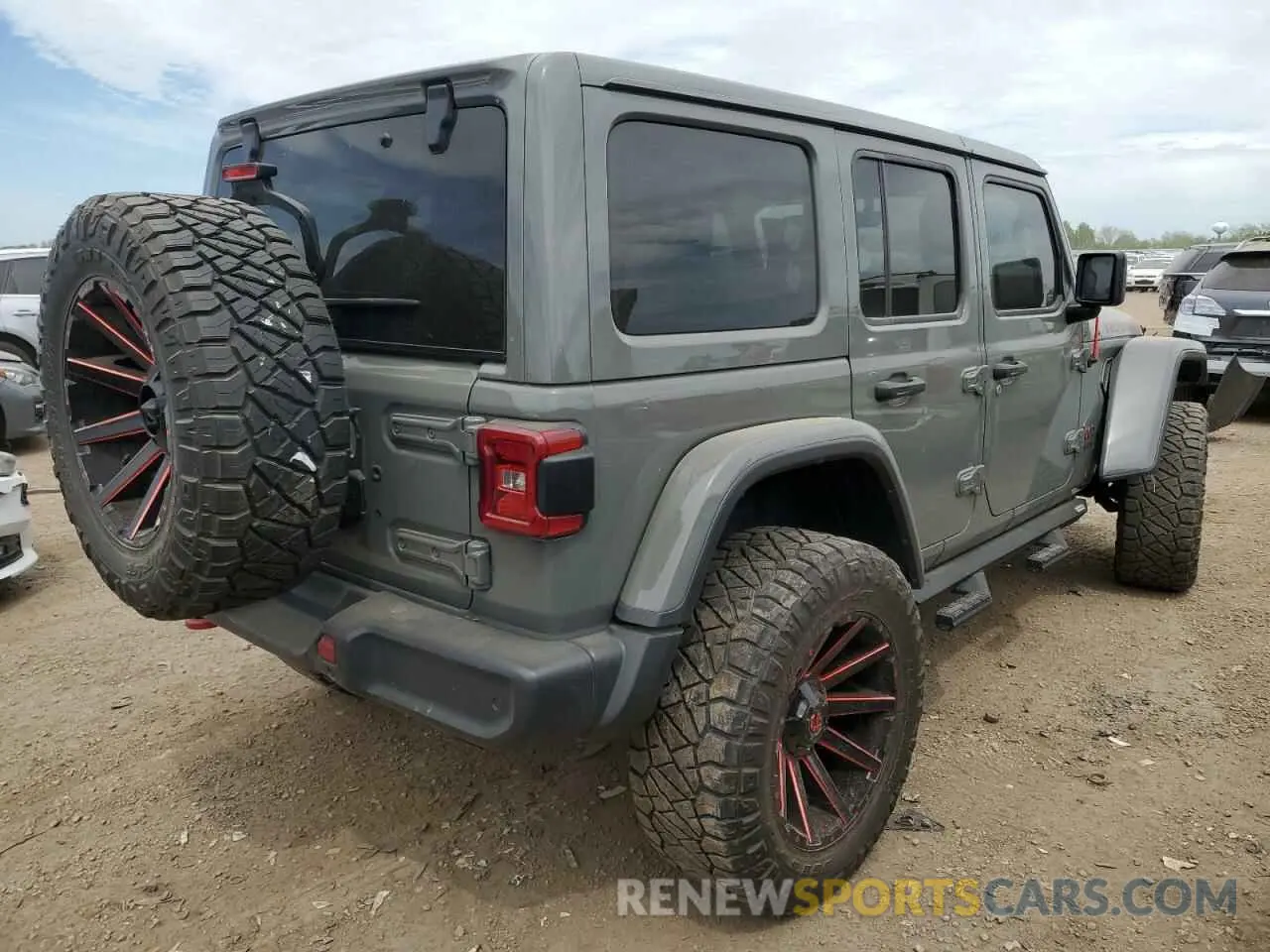 3 Photograph of a damaged car 1C4HJXFG4MW531718 JEEP WRANGLER 2021