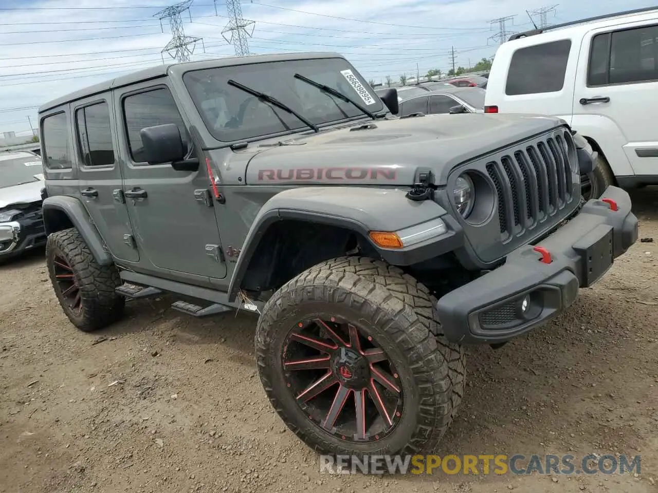 4 Photograph of a damaged car 1C4HJXFG4MW531718 JEEP WRANGLER 2021