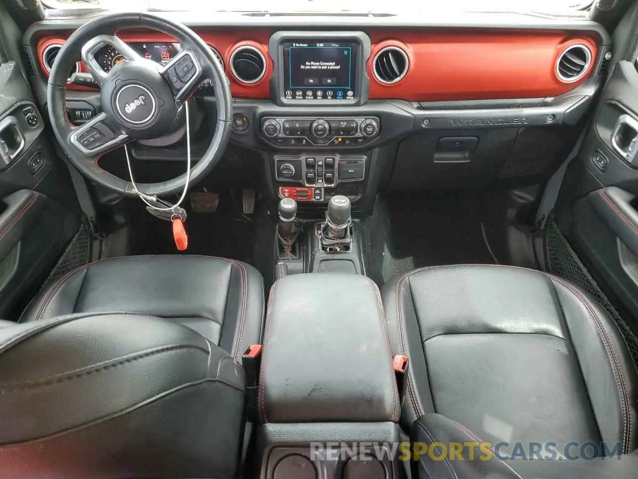 8 Photograph of a damaged car 1C4HJXFG4MW531718 JEEP WRANGLER 2021