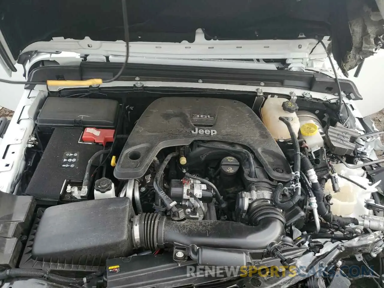 13 Photograph of a damaged car 1C4HJXFG4MW558613 JEEP WRANGLER 2021