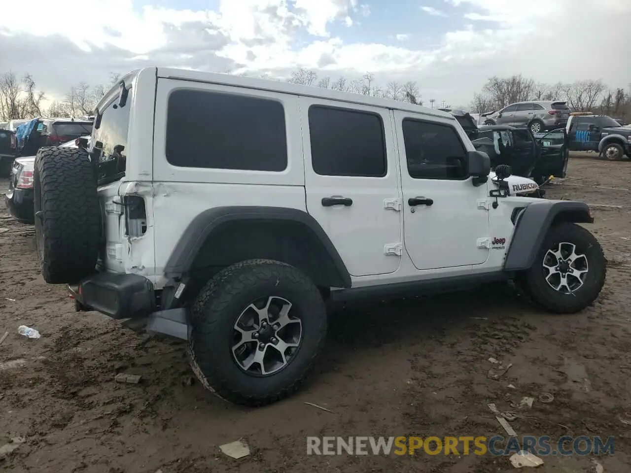 3 Photograph of a damaged car 1C4HJXFG4MW558613 JEEP WRANGLER 2021