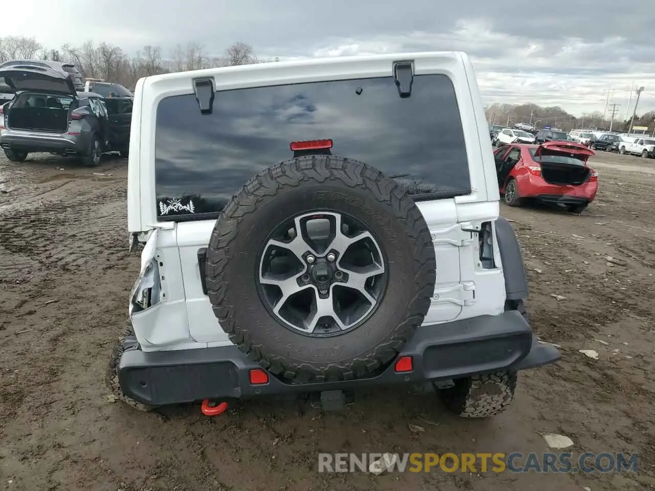 6 Photograph of a damaged car 1C4HJXFG4MW558613 JEEP WRANGLER 2021