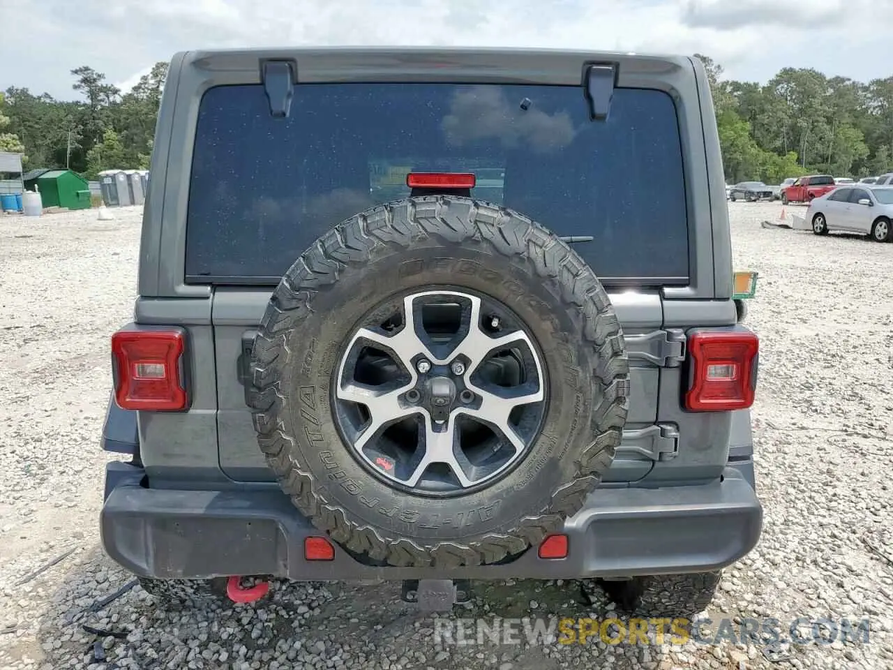 6 Photograph of a damaged car 1C4HJXFG4MW586850 JEEP WRANGLER 2021