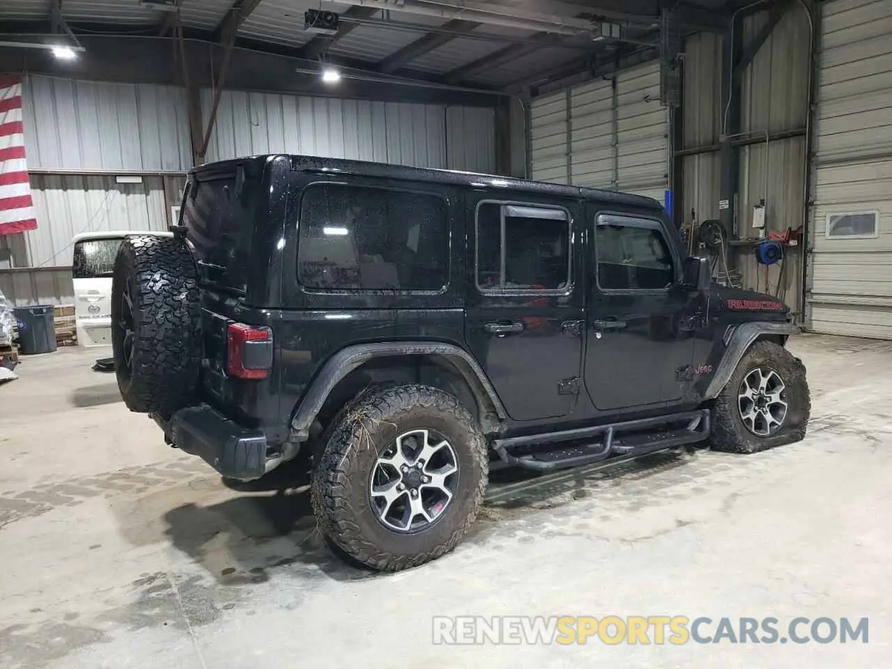 3 Photograph of a damaged car 1C4HJXFG7MW651772 JEEP WRANGLER 2021