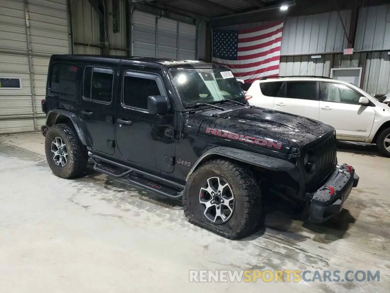 4 Photograph of a damaged car 1C4HJXFG7MW651772 JEEP WRANGLER 2021
