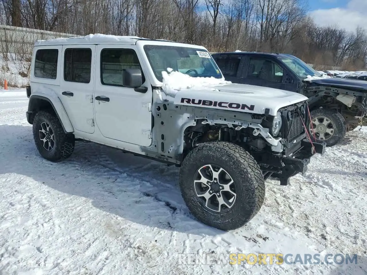 4 Photograph of a damaged car 1C4HJXFG9MW702608 JEEP WRANGLER 2021