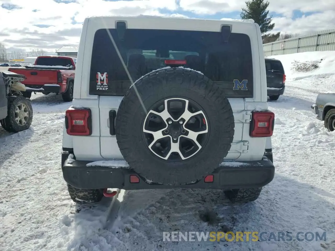 6 Photograph of a damaged car 1C4HJXFG9MW702608 JEEP WRANGLER 2021