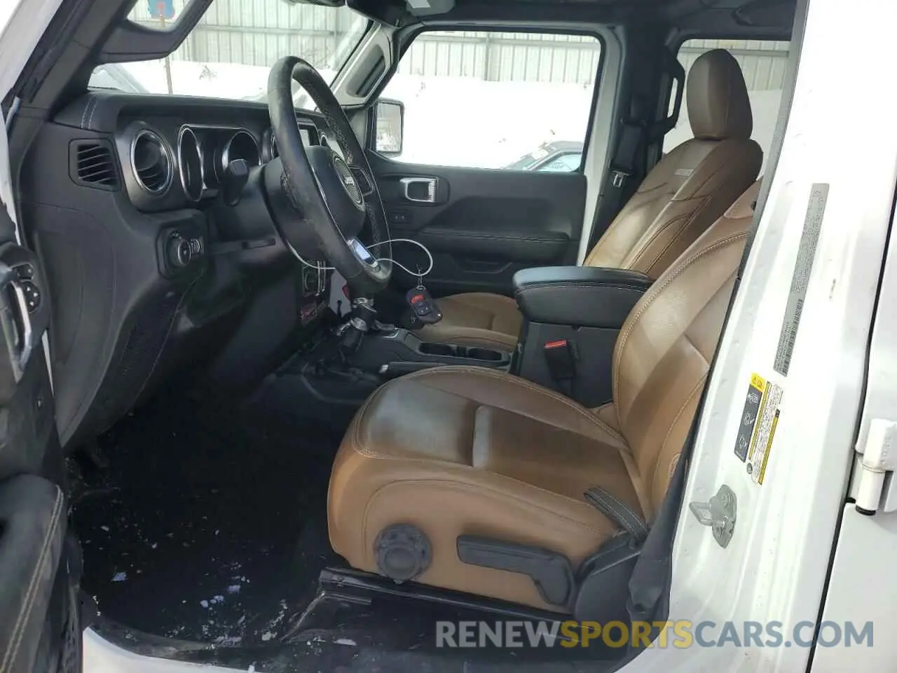 7 Photograph of a damaged car 1C4HJXFG9MW702608 JEEP WRANGLER 2021