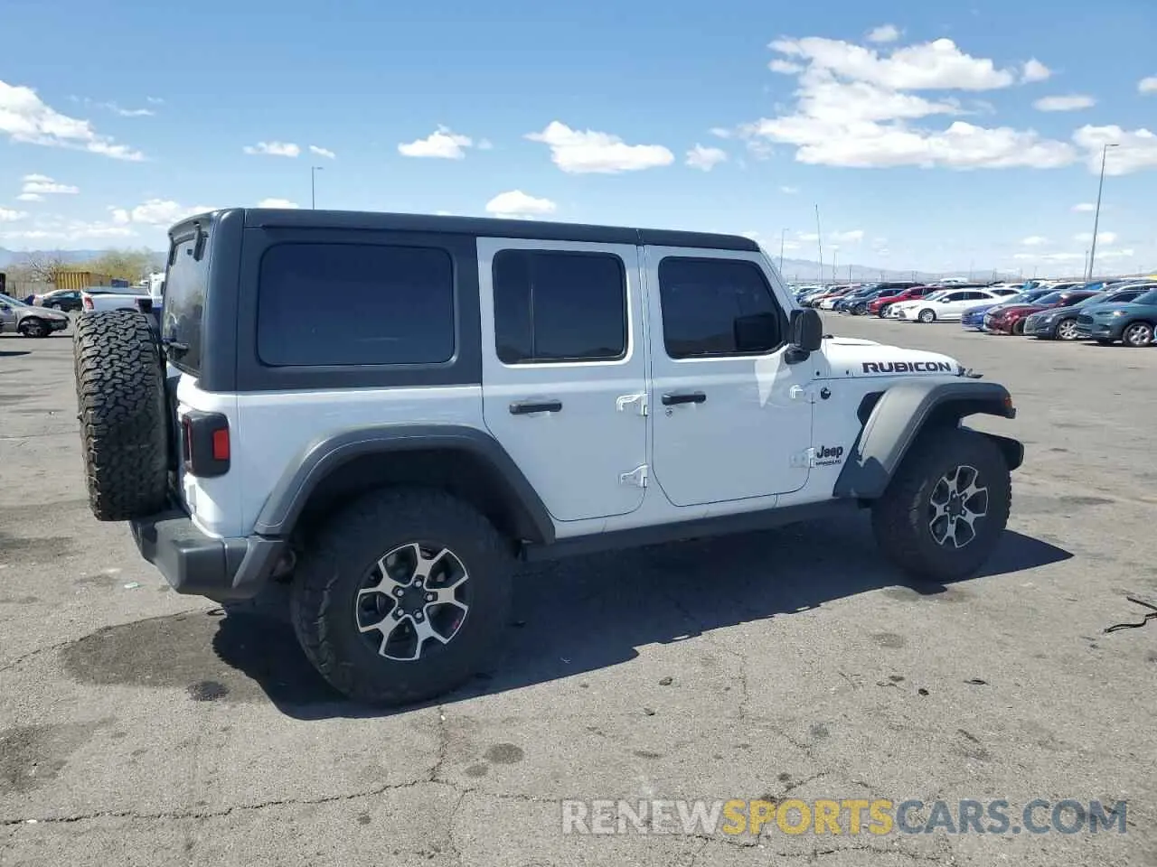 3 Photograph of a damaged car 1C4HJXFN0MW619972 JEEP WRANGLER 2021