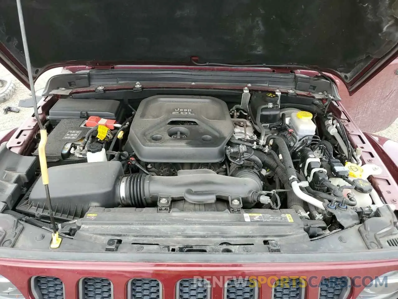11 Photograph of a damaged car 1C4HJXFN1MW550161 JEEP WRANGLER 2021