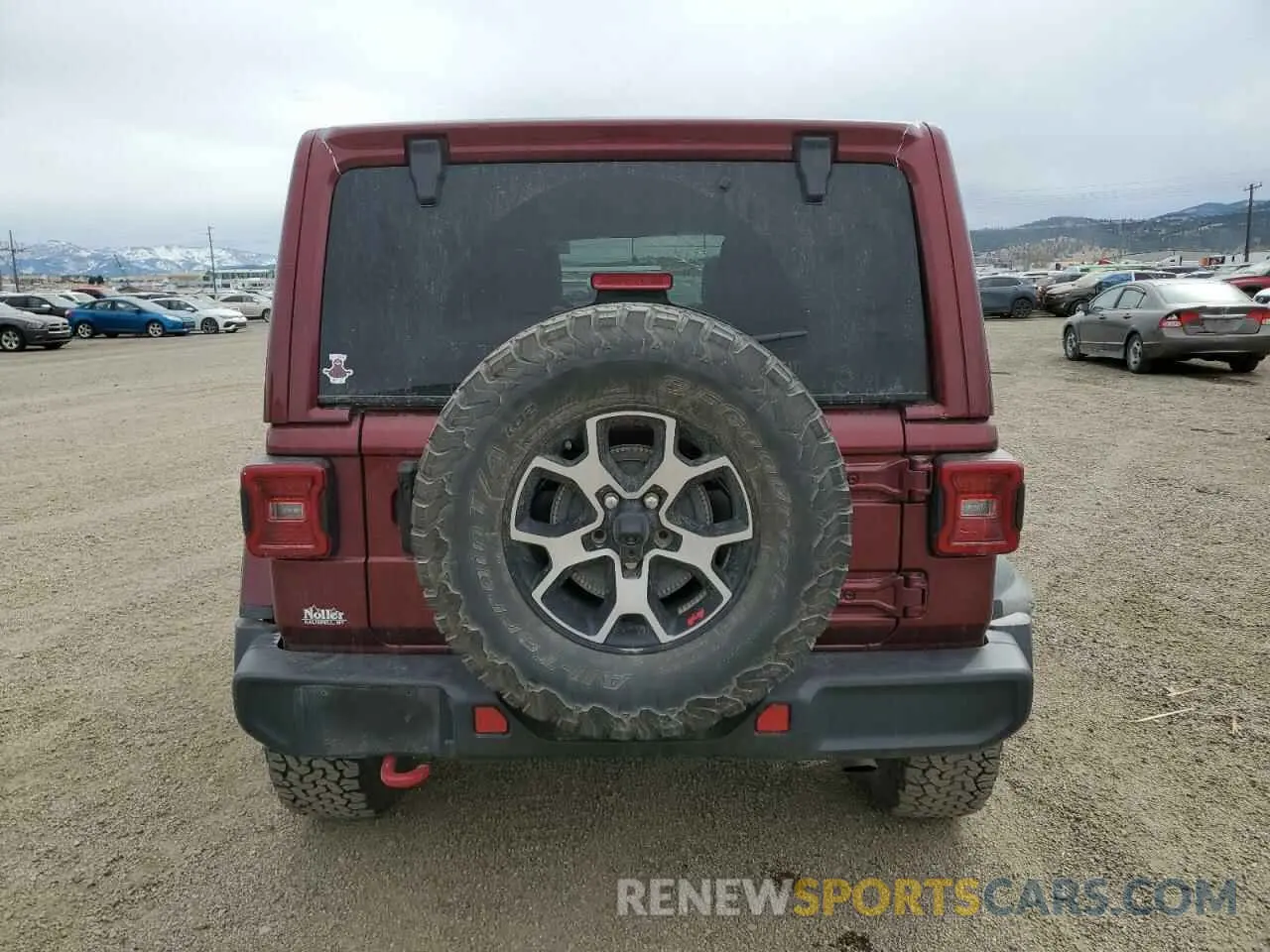 6 Photograph of a damaged car 1C4HJXFN1MW550161 JEEP WRANGLER 2021