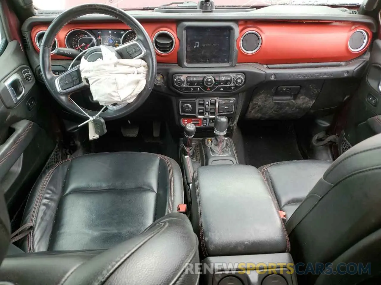 8 Photograph of a damaged car 1C4HJXFN1MW550161 JEEP WRANGLER 2021