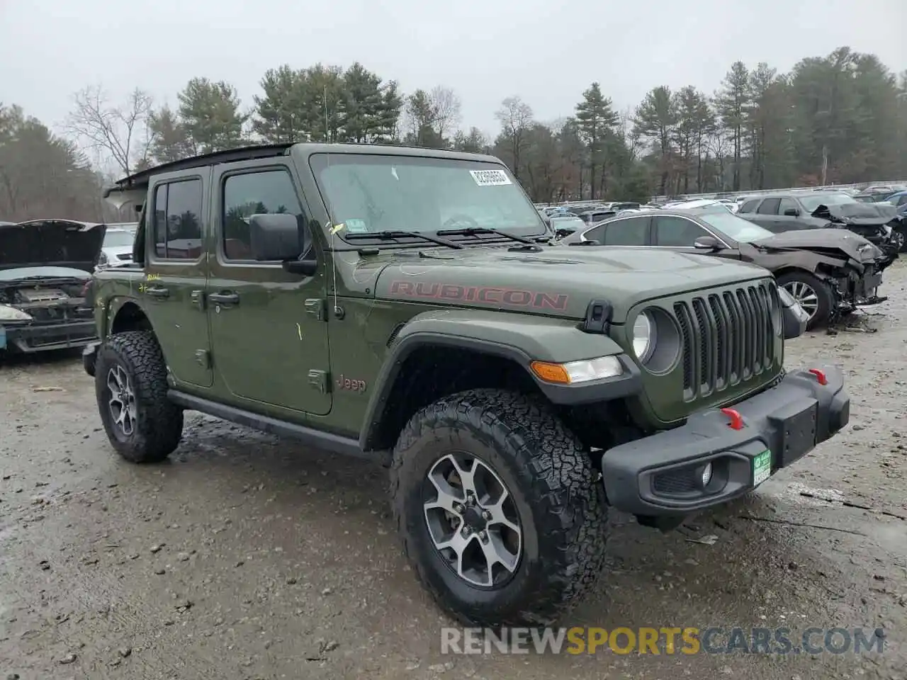 4 Photograph of a damaged car 1C4HJXFN1MW714704 JEEP WRANGLER 2021