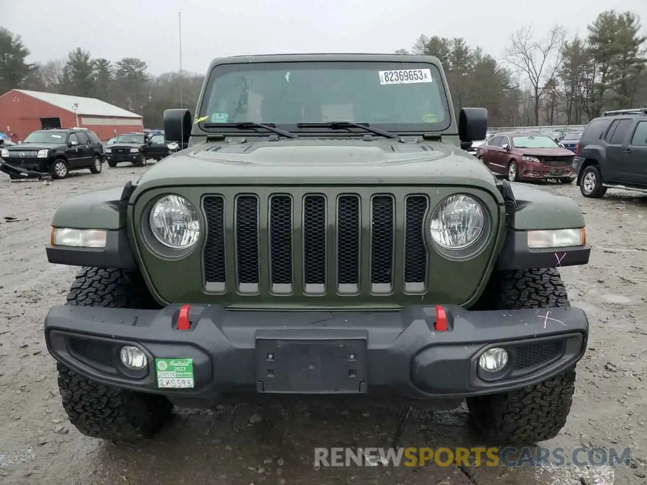 5 Photograph of a damaged car 1C4HJXFN1MW714704 JEEP WRANGLER 2021