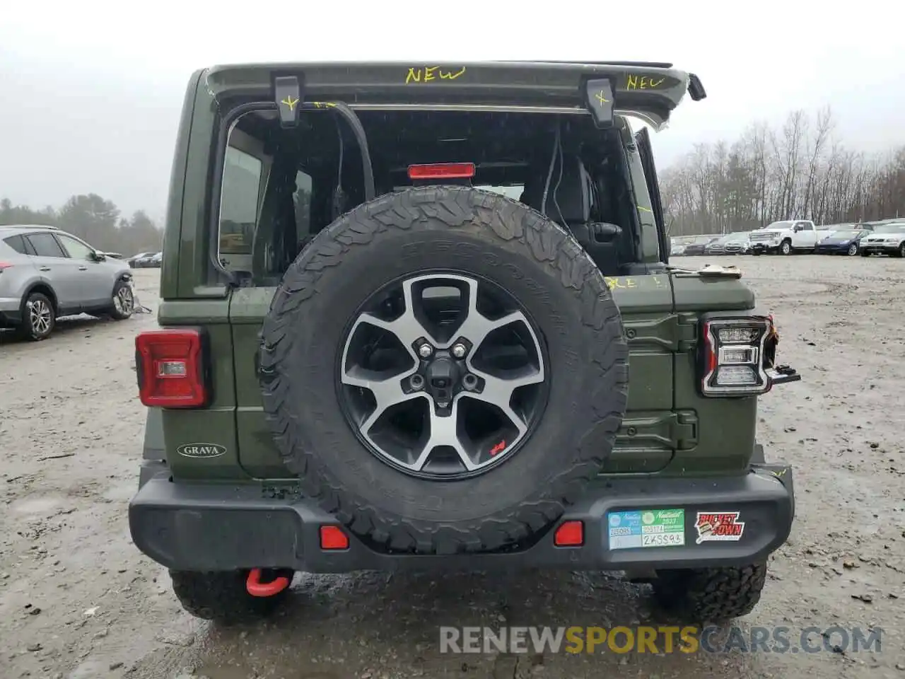 6 Photograph of a damaged car 1C4HJXFN1MW714704 JEEP WRANGLER 2021