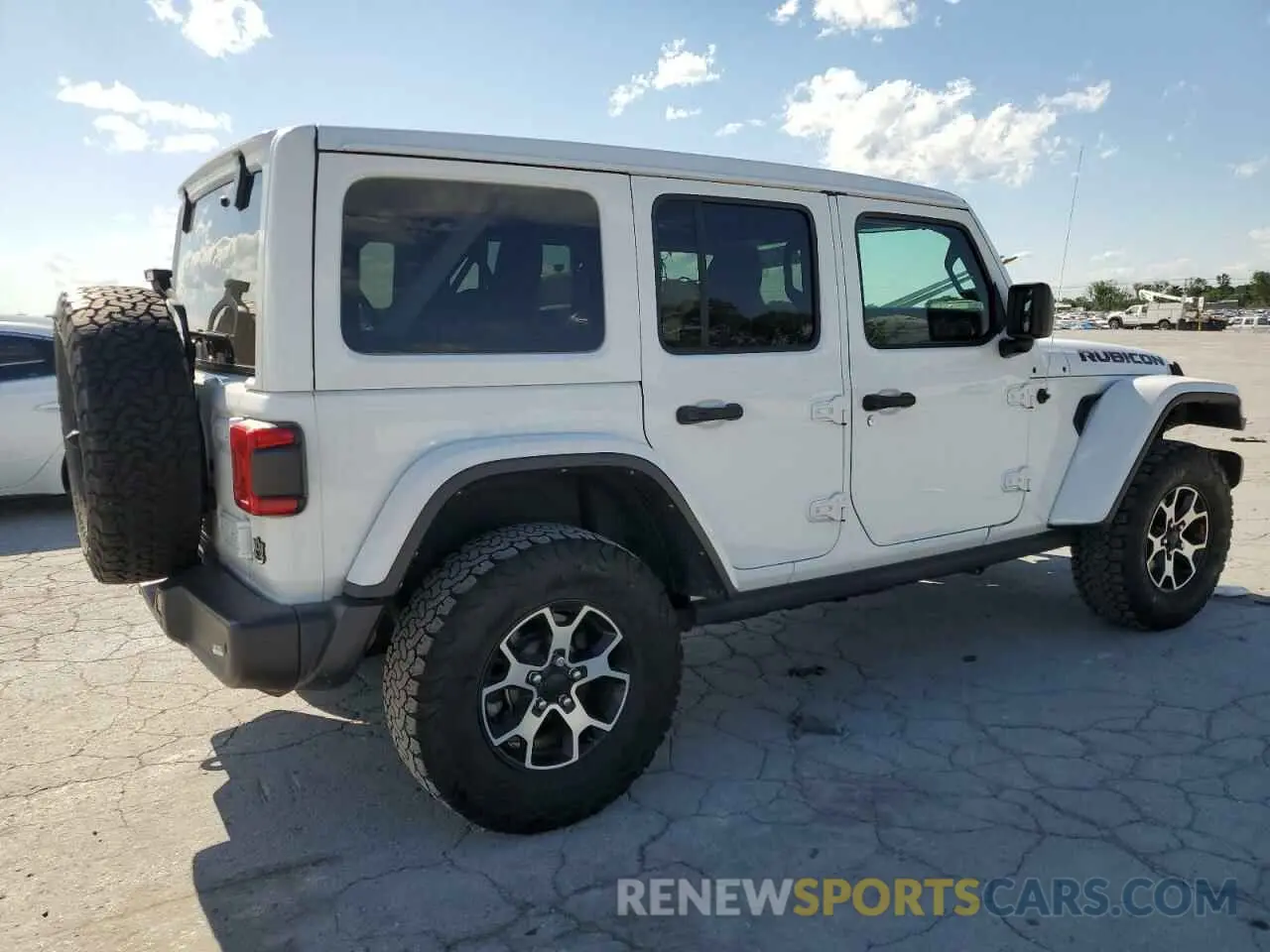 3 Photograph of a damaged car 1C4HJXFN1MW749453 JEEP WRANGLER 2021