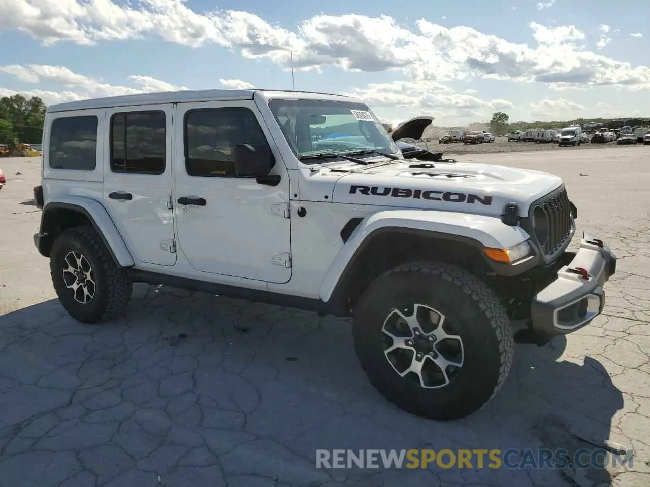 4 Photograph of a damaged car 1C4HJXFN1MW749453 JEEP WRANGLER 2021
