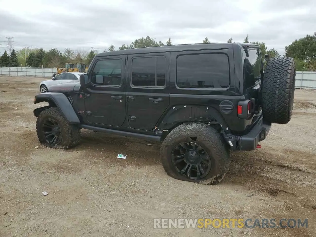 2 Photograph of a damaged car 1C4HJXFN1MW793064 JEEP WRANGLER 2021