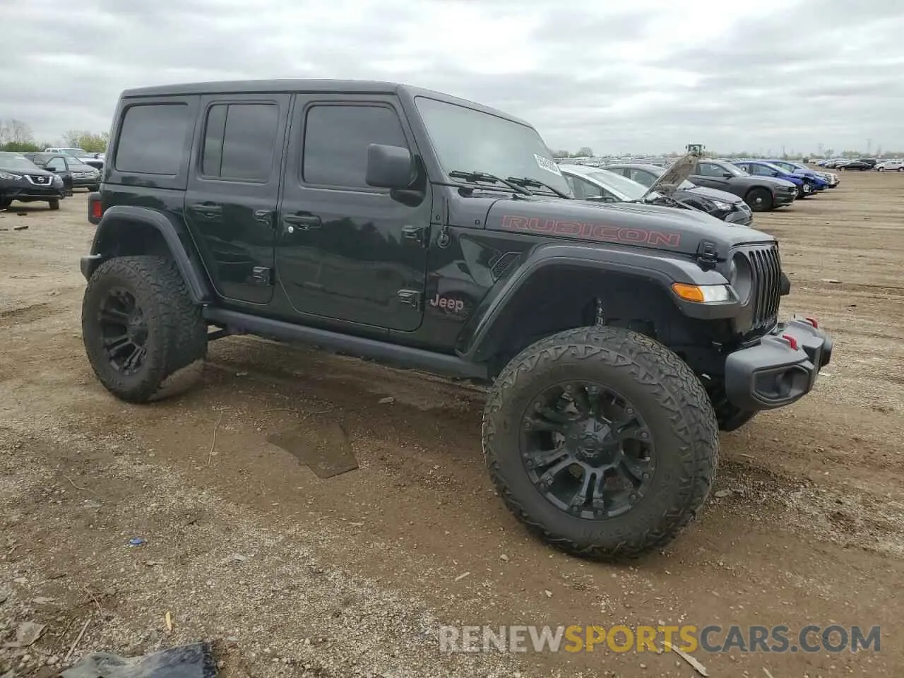 4 Photograph of a damaged car 1C4HJXFN1MW793064 JEEP WRANGLER 2021