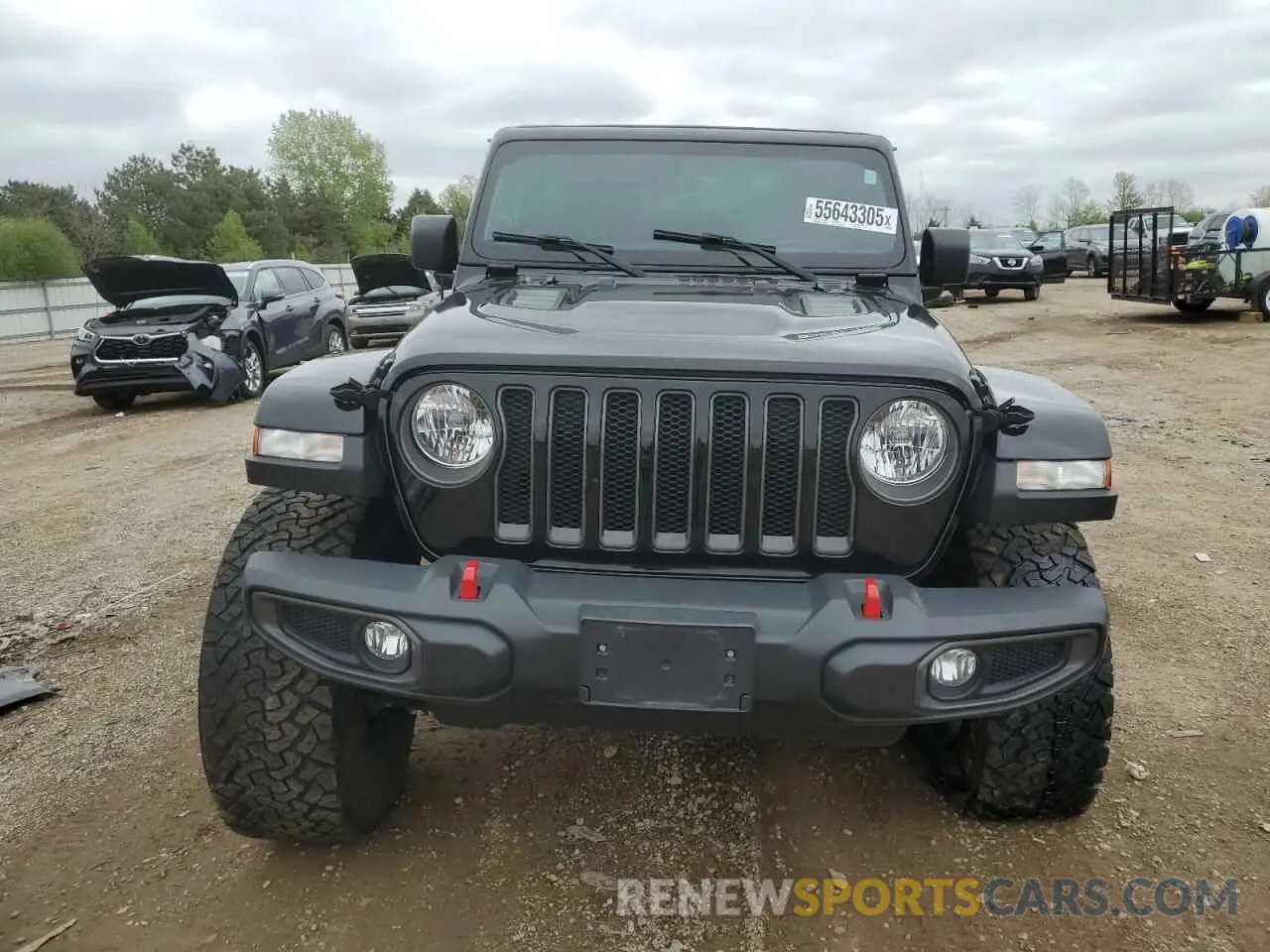 5 Photograph of a damaged car 1C4HJXFN1MW793064 JEEP WRANGLER 2021