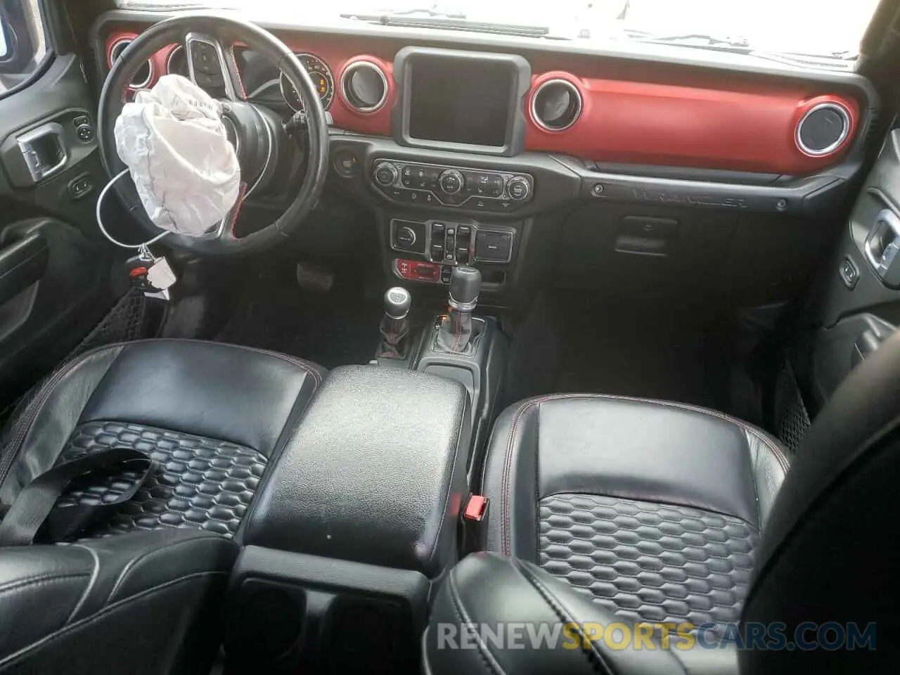 8 Photograph of a damaged car 1C4HJXFN1MW793064 JEEP WRANGLER 2021