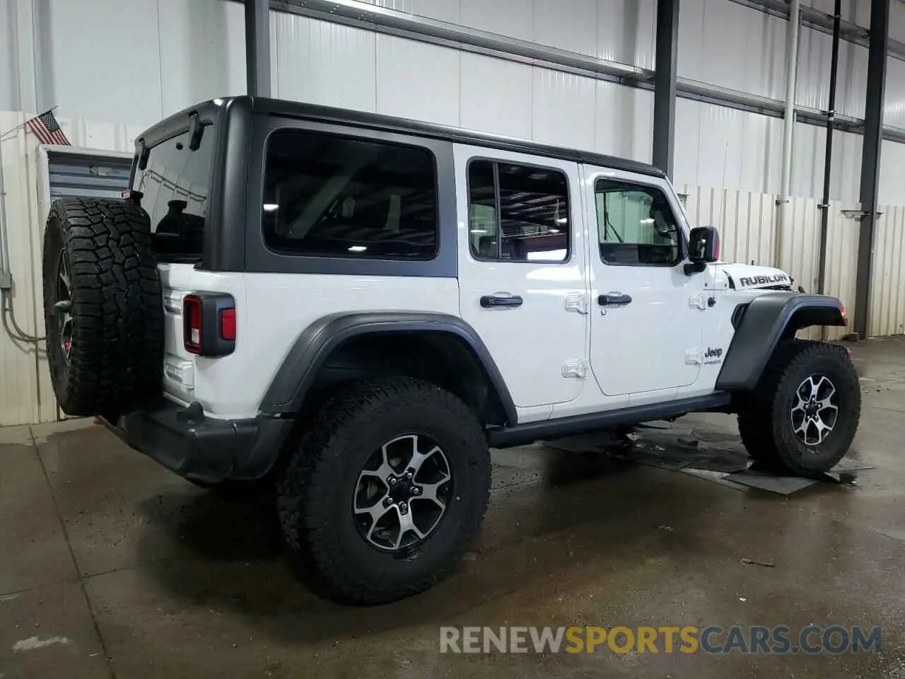 3 Photograph of a damaged car 1C4HJXFN2MW562724 JEEP WRANGLER 2021