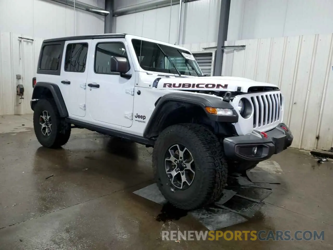 4 Photograph of a damaged car 1C4HJXFN2MW562724 JEEP WRANGLER 2021