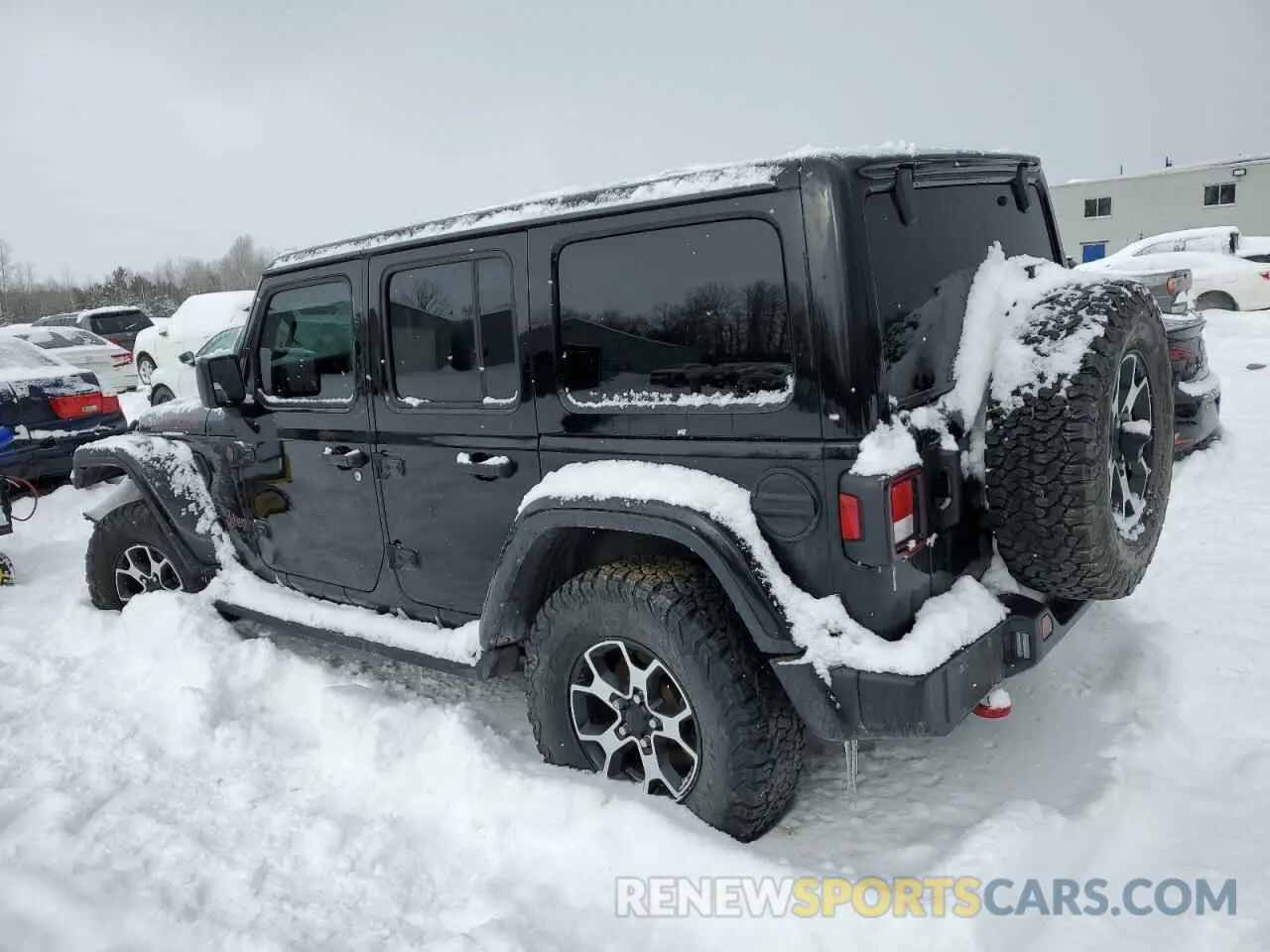 2 Photograph of a damaged car 1C4HJXFN2MW790030 JEEP WRANGLER 2021