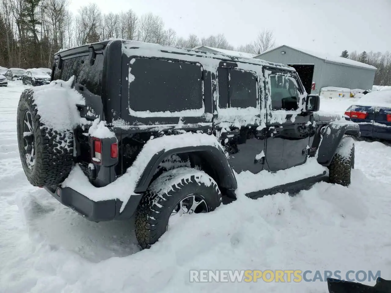 3 Photograph of a damaged car 1C4HJXFN2MW790030 JEEP WRANGLER 2021