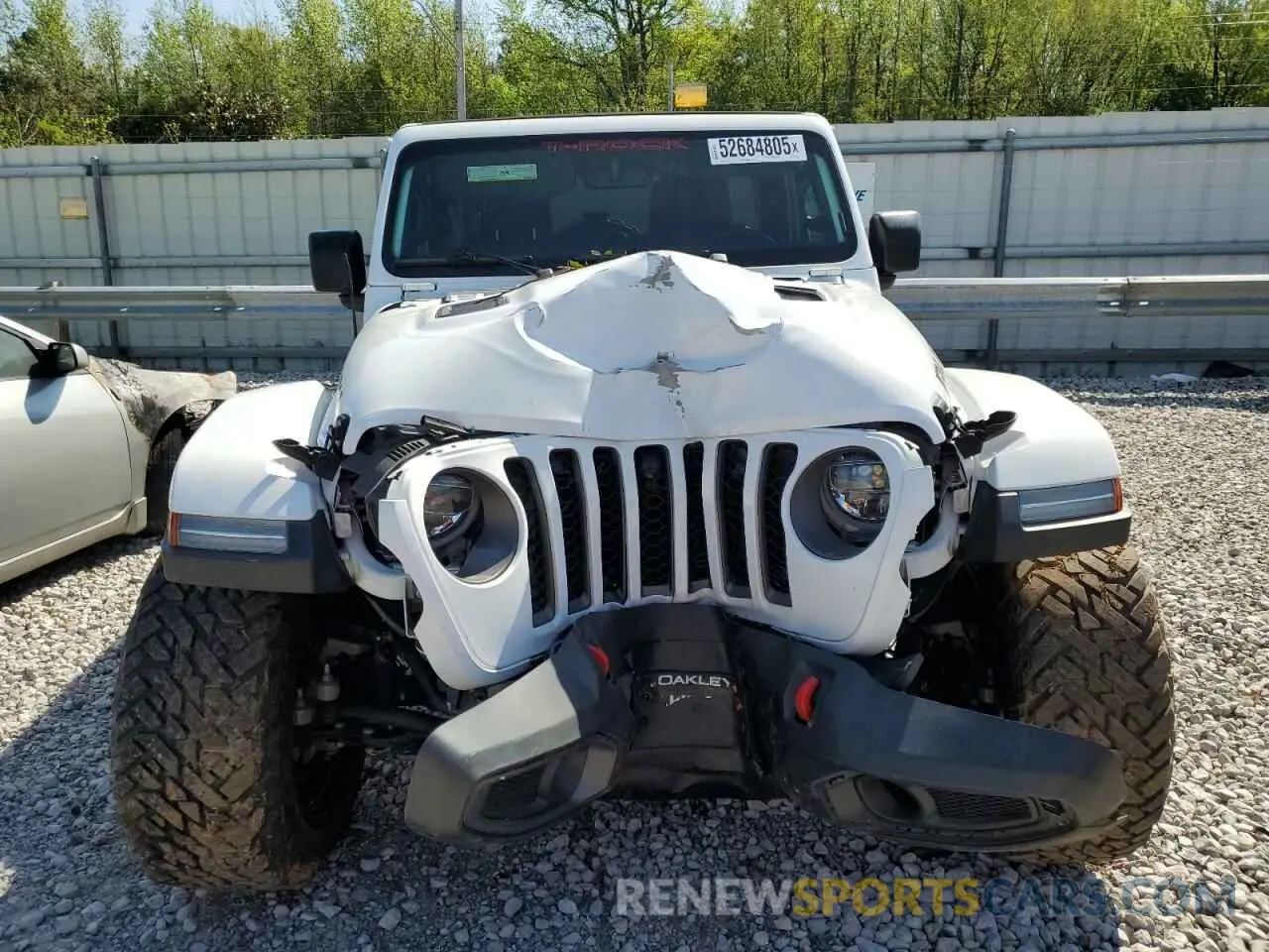 5 Photograph of a damaged car 1C4HJXFN3MW634045 JEEP WRANGLER 2021