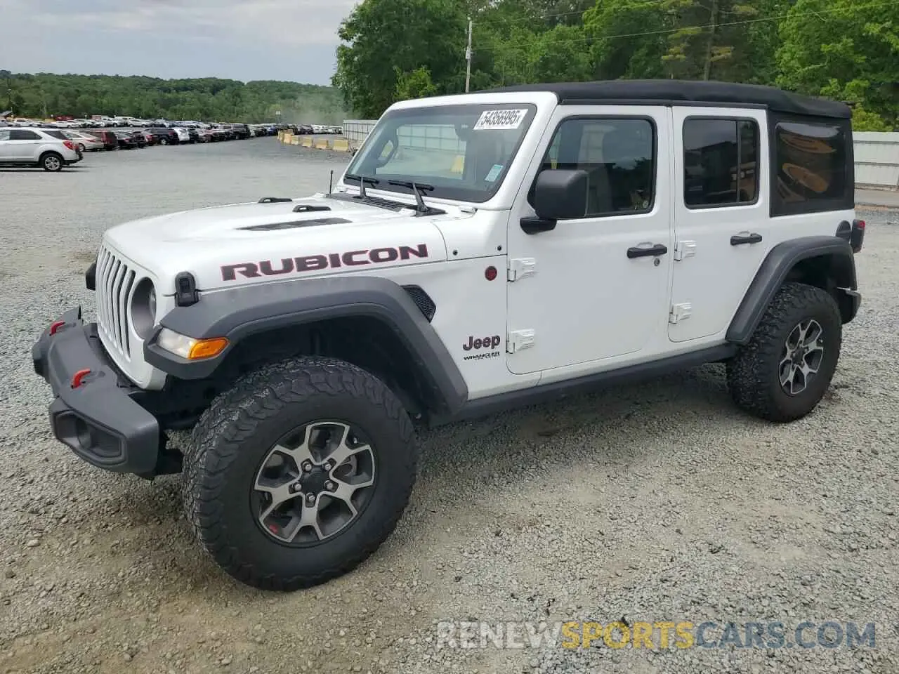 1 Photograph of a damaged car 1C4HJXFN4MW779644 JEEP WRANGLER 2021