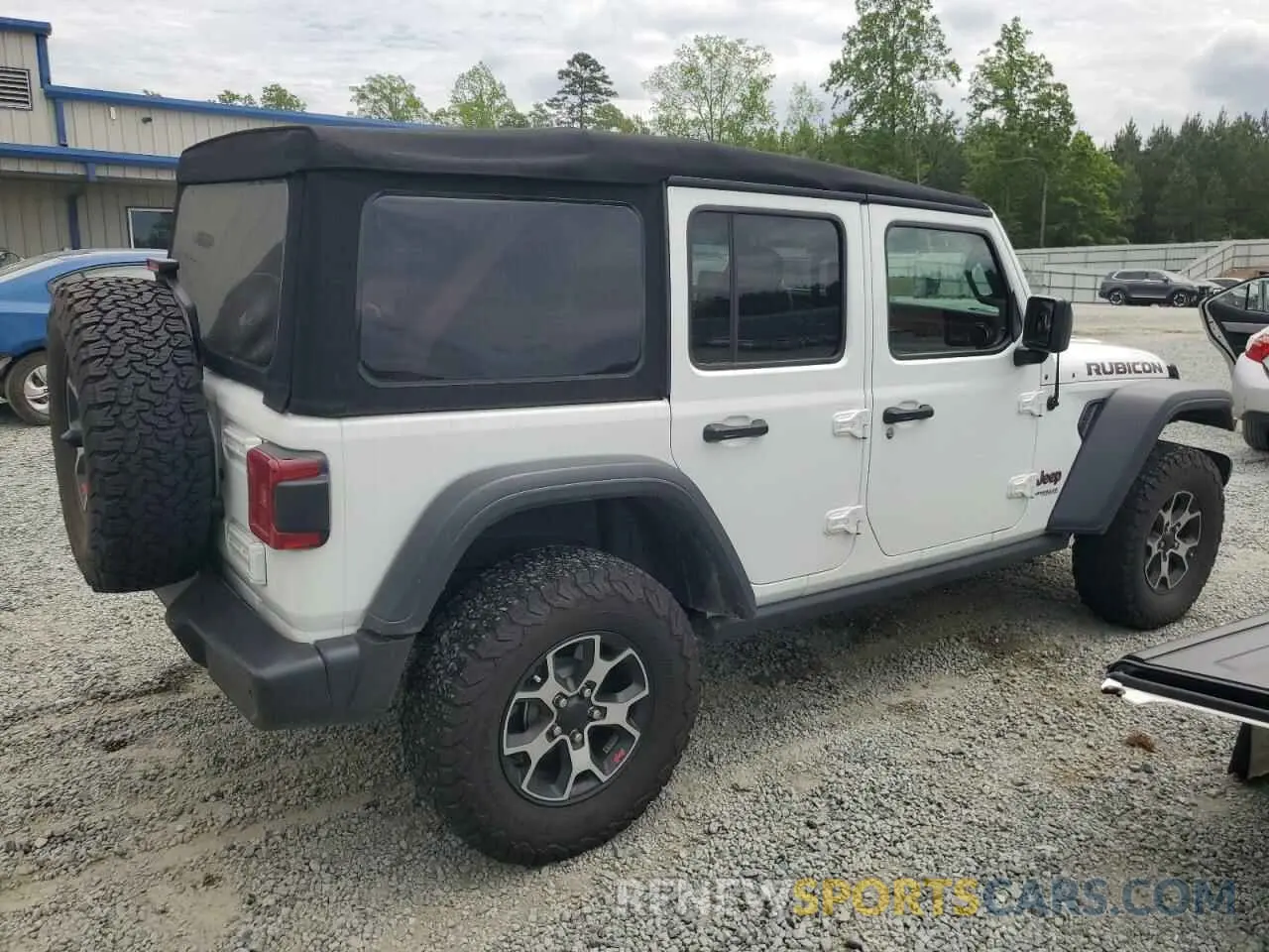 3 Photograph of a damaged car 1C4HJXFN4MW779644 JEEP WRANGLER 2021