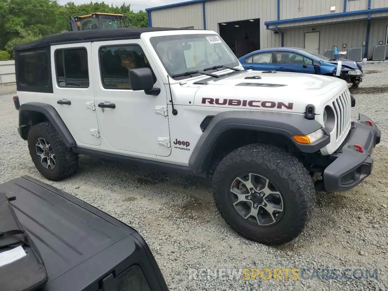 4 Photograph of a damaged car 1C4HJXFN4MW779644 JEEP WRANGLER 2021