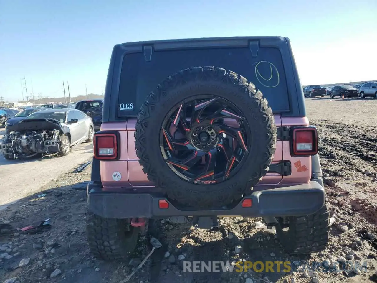 6 Photograph of a damaged car 1C4HJXFN5MW513999 JEEP WRANGLER 2021