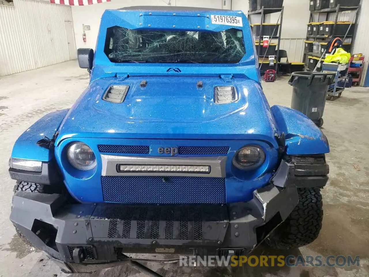 5 Photograph of a damaged car 1C4HJXFN6MW756530 JEEP WRANGLER 2021
