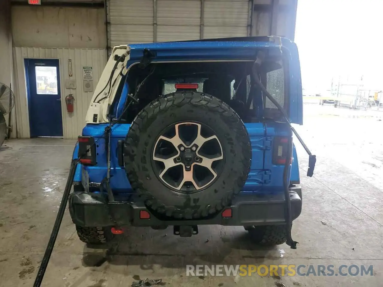 6 Photograph of a damaged car 1C4HJXFN6MW756530 JEEP WRANGLER 2021