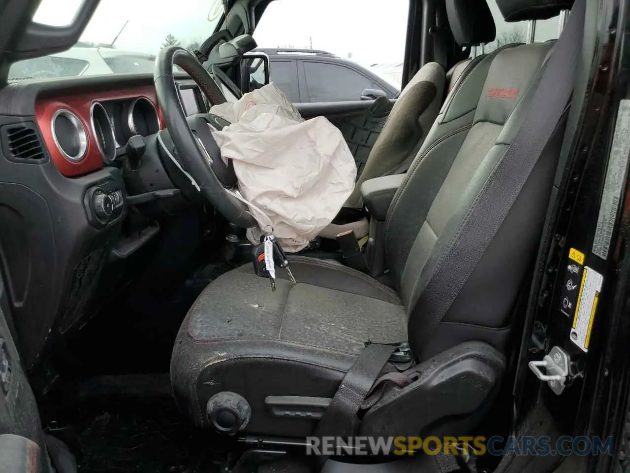 7 Photograph of a damaged car 1C4HJXFN8MW558306 JEEP WRANGLER 2021
