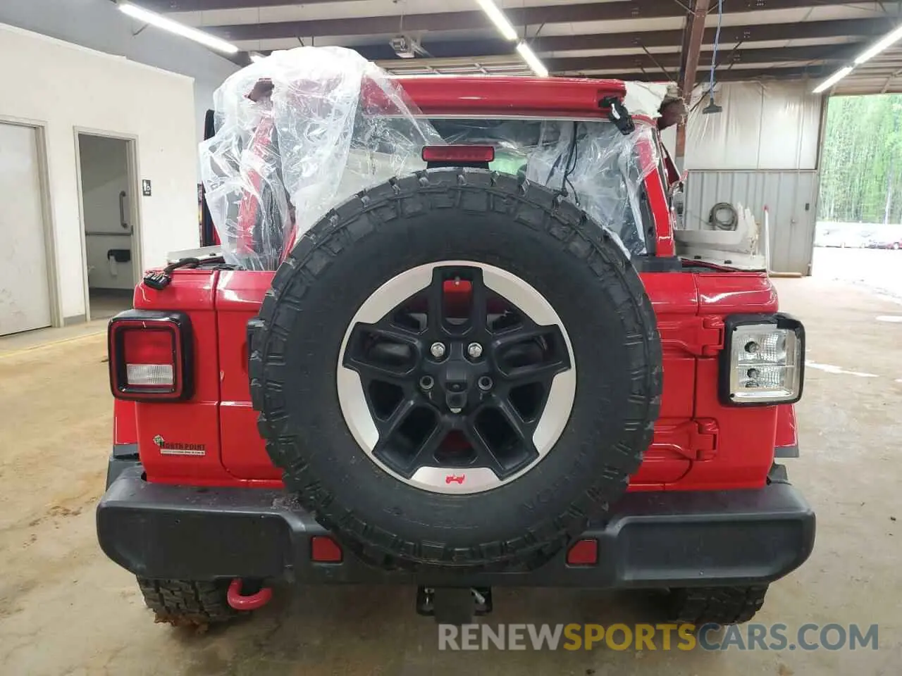 6 Photograph of a damaged car 1C4HJXFN9MW636138 JEEP WRANGLER 2021